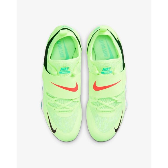 Nike Mens Pole Vault Elite Track Field Spikes AA1204-700 Neon Yellow Size 12 - Picture 4 of 10